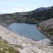 Geologická činnost ledu: Horské pleso.